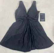 Miraclesuit Swimwear MARAIS Tummy Control One Piece Swimdress Swimsuit Size 10