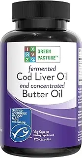 Blue Ice Royal Butter Oil/Fermented Cod Liver Oil Blend - 120 Capsules