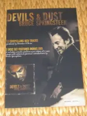 Bruce Springsteen - Devils & Dust - Laminated Promo Poster - NEW