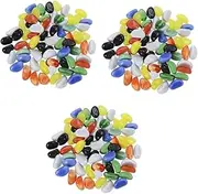 Yardwe 3pcs Aquarium Gravel Substrate Stone Decor Micro Landscape Pebble Tank Bottle Decorative Stones