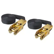 FRAKTA loading strap with buckle, black, 5 m