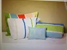New-FULL/DOUBLE~~Pastel Stripe 10-piece Bed in a Bag with Sheet Set-ship free