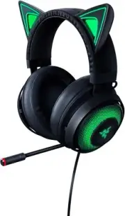 Razer Kraken Kitty Edition - Gaming Headset The Cat Ears USB Gaming Headset, Ch