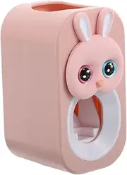 Healeved Bathroom Supply Toothpaste Squeeze Tool Toothpaste Holder Squeezer Wall Mounting Toothpaste Squeezing Device Toothpaste Dispenser Wall Holder