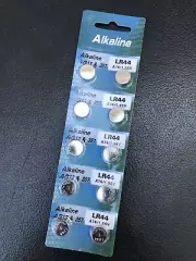 10PCS LR44 button cell battery A76 1.55V AG13 & 357