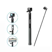 3 Metre Carbon Fibre Selfie Stick Monopod For Action Cameras With 1/4 Screw Tripods & Monopods