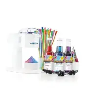 S700 Kid-Friendly Snow Cone Machine Kit with 3-16oz. Syrup Flavors: Cherry,
