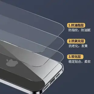 適用iPhone11 12 13 pro手機殼7全包se蘋果14 plus透明xr軟殼x氣囊防摔xs max保護套8超薄5 6s男女新款鋼化膜