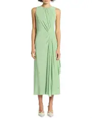 [Sass & Bide] Soft Contrast Dress in Sage