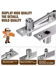 Door Pivot Hingesinvisible Pivot Hinge System With Door Ball Catch Hardware