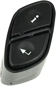 LUMIXE Car Cruise Control Button, for Oldsmobile, for Bravada 2004 1999442 1999443 Car Interior Parts Light Steering Wheel Radio Source Switch Control Button Car Steering Wheel Switch Button(BLACK 219