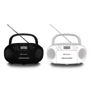 Emerson Portable CD/Cassette Boombox to Play and Record Cassettes w AM/FM Radio