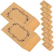 GETAJGHSD Self-Seal Kraft Paper Coin Envelopes Pcs Mini Money Bags Paper Cash Storage for Coins Cards