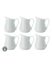[Maxwell & Williams] White Basics Milk Jug 320ml Set of 6 in White