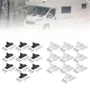 10x Generic Snow Guards Easy to Use Gutter Guards for Roofing Outside
