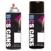 MERCEDES BENZ TOUCH UP PAINT clear + colour - code 197 OBSIDIAN BLACK SPRAY CANS