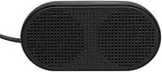 HK-5002 Computer Speaker USB Speaker Plug & Play Portable USB-Powered Speaker Horn 3W Output for PC Black