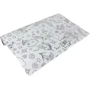Mystical Unicorn Colour In Paper Table Runner 1.8m