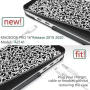 Pro 16 inch Case 2020 2019 Model A2141 Plastic Hard Shell Case Cove for MacBook