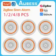 Tuya Zigbee Sound Light Sensor Smart Alarm Siren Home Security Protection System