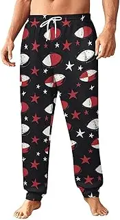 [Generic] Men's Sweatpants, Starry Rugby Design-9, Polyester Joggers, Sweatpants Jogging Pants for Workout Running