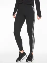 NWT Athleta Track Tux Tight, BLACK SIZE XS #350988 E1110