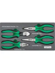 Toptul 4pcs Plier Set Modular Insert Tray System (GEA0407)