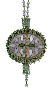 The Cracker Box Prickly Pear (Baby Pink Ball with Emerald Accent Golden Oldie