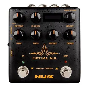 三一樂器 NUX NAI-5 OPTIMA AIR 木吉他 吉他 箱體模擬 前置放大 增益 效果器 免運