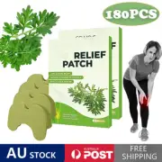 12-180Pcs Knee Plaster Sticker Wormwood Extract Waist Neck Pain Relief Patches