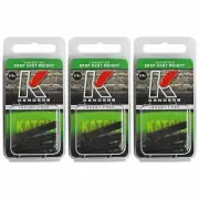 Tungsten Skinny Drop Shots 3 Pack Lot (9 Weights) - 3/8 oz