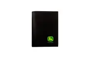 John Deere Tri-Fold Wallet Mens Fashion Fashion Pebble Grain Leather Brown