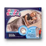 Happy Nappers Shak the Shark New Play Pillow Sleepy Sack Fun Snuggly Soft Gift