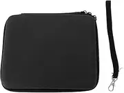 Console Travel Carrying Case with 8 Game Card Holders, Protective Hard Shell for 2DS Game Console Protective Hard ShellGame Console Protective Hard Shell (Black)