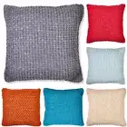 Luxury Chunky Chenille Knitted Cushion Covers or Filled Cushions