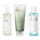 Anua Skincare SET Cleansing Oil, Cleansing Foam & Gentle Exfoliating Toner