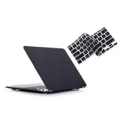 Case for MacBook Air 13 Inch (Models: A1369 & A1466, Older Version 2010 Black