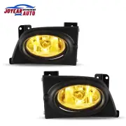 Fog lights for 06-08 Honda Civic 4 Door Sedan Projector Black Yellow Projectors (for: Honda)
