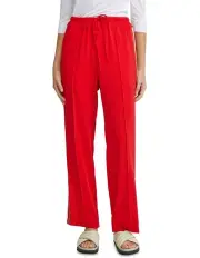 [Oxford] Violet Contrast Stripe Pants in Red