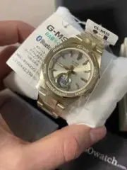 Casio G-MS MSG-B100DG-9AJF – Gold Solar Watch with Bluetooth & Shock Resist