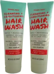 2 x Trader Joe's Trader Joe’s Cleansing Conditioning Hair Wash Grapefruit Mint