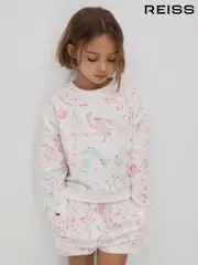Reiss Pink Jessie 13-14 yrs Crew Neck Jumper and Shorts Set (813108) | $130
