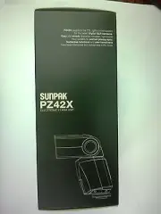 SUNPAK PZ42X Flash E-TTL II , E-TTL for Canon