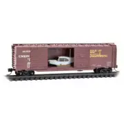 Micro Trains Line N 50' Auto Box Car, Double Side Doors & End Door Union Pacific