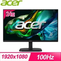 在飛比找PChome24h購物優惠-ACER 宏碁 EK241Y E 24型 IPS 100Hz