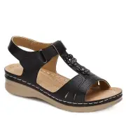 Sandalias Andrea . Sandalias negras De Mujer