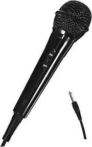 Totority Microphone Dynamic Handheld Recording for Live Streaming Mm Cable Phone Tablet Accessory