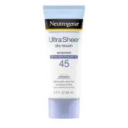 Neutrogena Ultra Sheer Dry-Touch Sunscreen Lotion, Broad Spectrum SPF 45 UVA/UVB