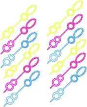 Abaodam 100Pcs Bubble Maker Wands Fun Bubble Blower Tool for Teens Creative Outdoor Activity Random Colors for Parties