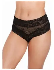 [Bendon] Lace High Rise Brief in Black